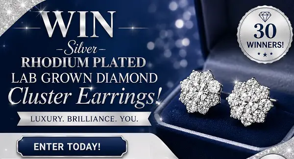 Blue Nile Sweepstakes 2026 – Win Lab Grown Diamond Earrings! (30 Winners)