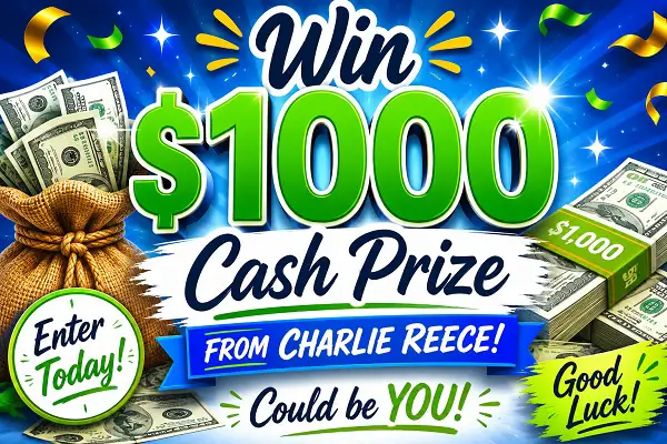 TuneSpeak Charlie Reece Sweepstakes – Win $1,000 Cash Prize!