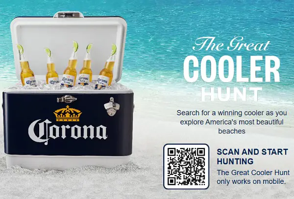 Corona Great Cooler Hunt Instant Win Game – Win a Beach Trip & 1452 Instant Win Prizes!