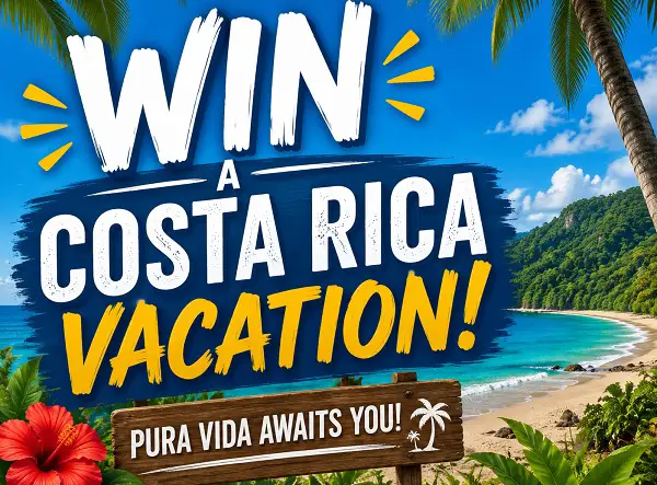 Get Outside in Costa Rica Giveaway: Win a 7-Day Trip for Two