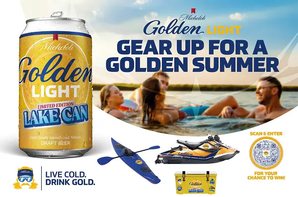 Michelob Golden Light Lake Life Sweepstakes: Win a Personal Watercraft, Kayak & $3,000!