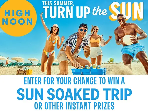 Sun Soaked Trip Sweepstakes – Win Miami, Vegas & Golf Vacation Experiences