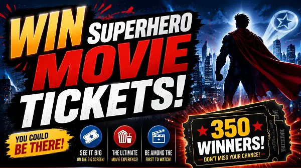 Win Spider-Man: Brand New Day Movie Tickets! (350 Winners)