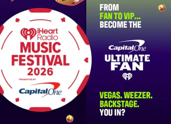 iHeartRadio Capital One Ultimate Fan Sweepstakes – Win a Trip to iHeartRadio Music Festival Las Vegas
