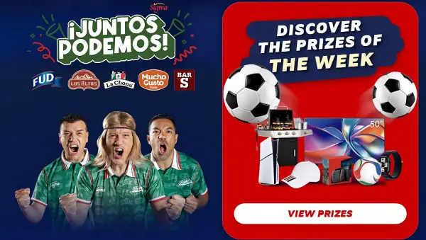 Juntos Podemos Sweepstakes – Win Digital Gift Cards & Product Prizes! (550 Winners)