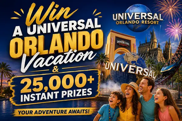 Krystalpalooza Stars, Stripes & Sizzle Sweepstakes – Win a Universal Orlando Trip