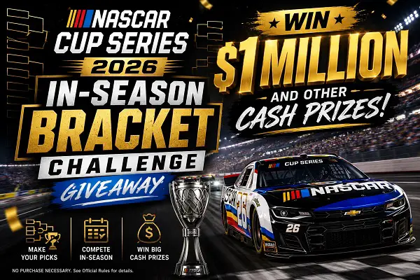 NASCAR Cup Series 2026 Bracket Challenge: Win $1,000,000 Cash!