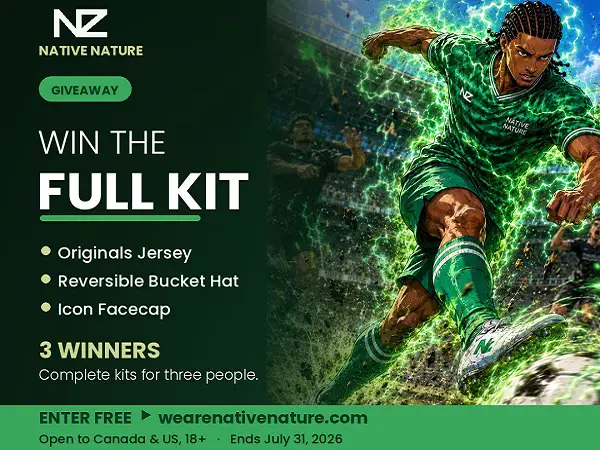 Win a Native Nature Becoverse Clothing Kit! (3 Winners)
