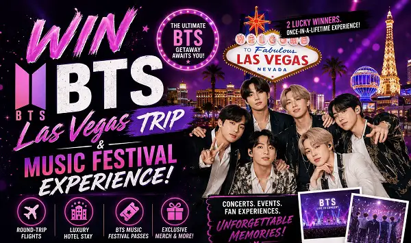 2026 OREO Project Iconic Social Sweepstakes – Win A BTS Las Vegas Trip!