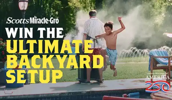 ScottsMiracle-Gro America’s Backyard Sweepstakes: Win the Ultimate Summer Backyard Package