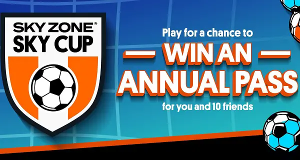 Sky Zone Sky Cup Promotion – Win Annual Passes, Jump Tickets & Instant Prizes!