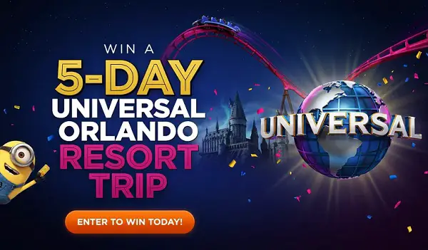Front + Center Ultimate Vacation Sweepstakes 2026 – Win a 5-Day Universal Orlando Resort Trip