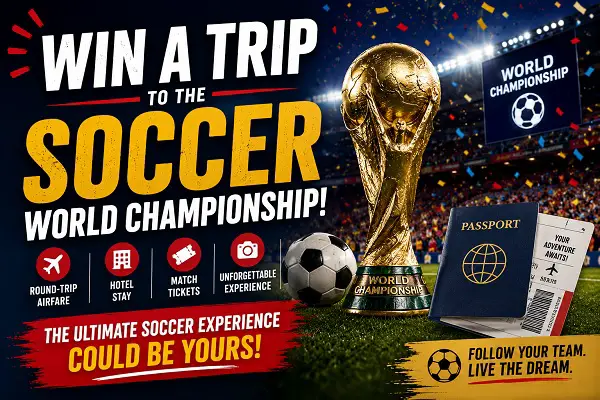 Vita Coco Soccer Sweepstakes – Win a Trip to the Soccer World Championship!