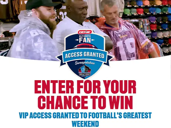 Win VIP Pro Football Hall of Fame Enshrinement Week Trip & Tickets!