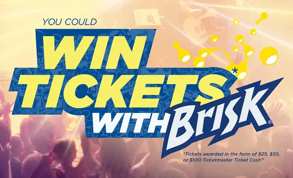 Brisk Tea Instant Win game