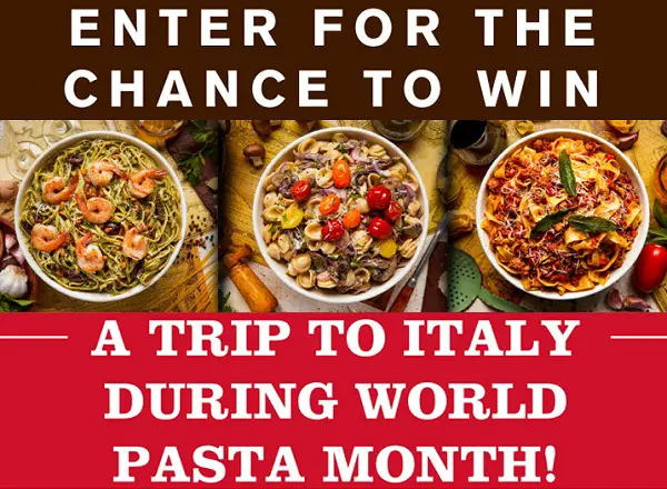 Barilla - Buca di Beppo National Pasta Month Sweepstakes