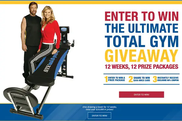 Ultimate Total Gym Giveaway