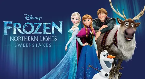 Disney Frozen Northern Lights Sweepstakes