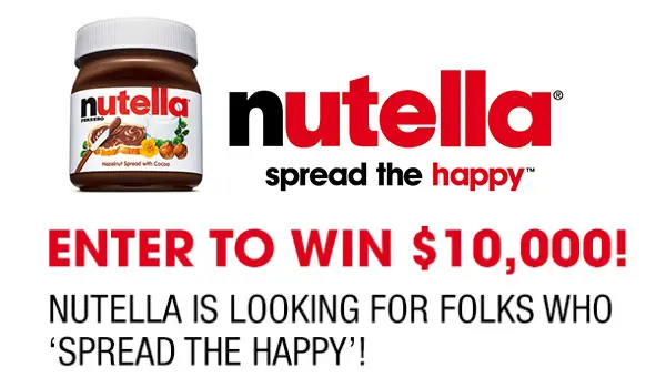 Ellen’s Nutella Spread the Happy Contest