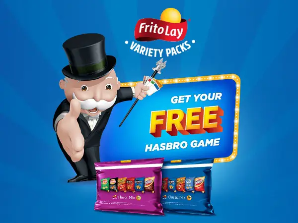 2018 Frito-Lay Variety Packs & Hasbro Instant Win Game