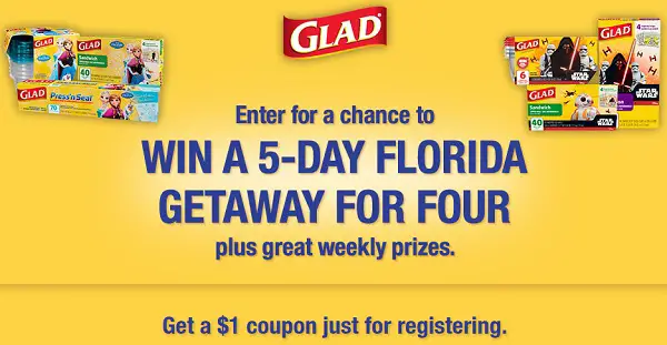 Glad Food Protection Sweepstakes