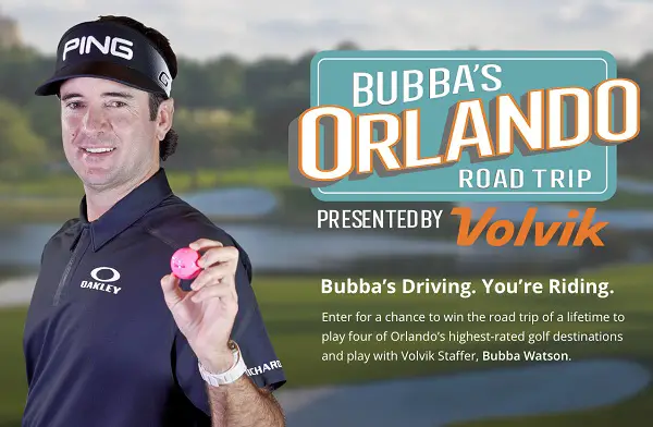 GolfAdvisor Bubba’s Orlando Road Trip Sweepstakes