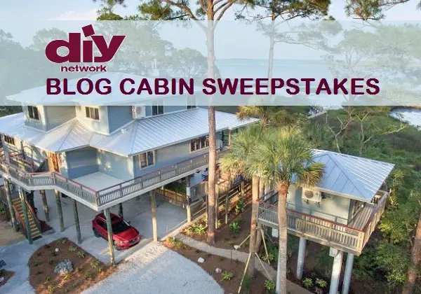 DIY HGTV Blog Cabin Sweepstakes