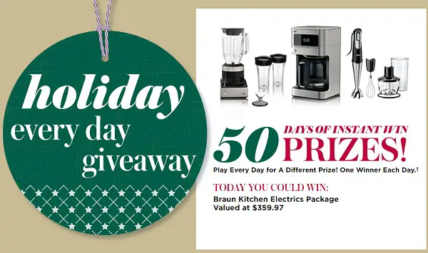 Holiday Every Day Giveaway