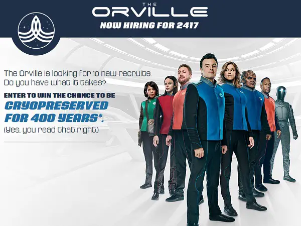 Join the Orville Sweepstakes