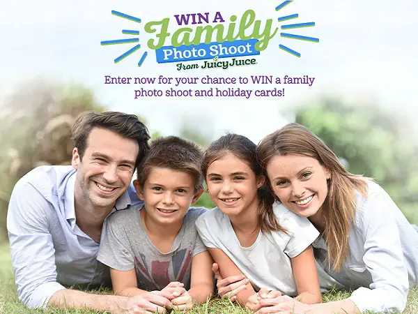 Juicyjuice.com Family Fun Photo Shoot Sweepstakes