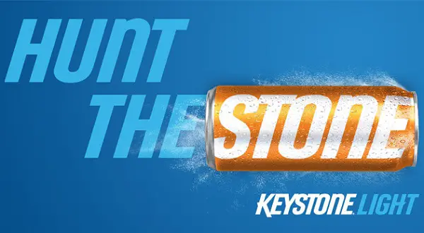 Keystonelight.com Stone Hunt Sweepstakes 2018
