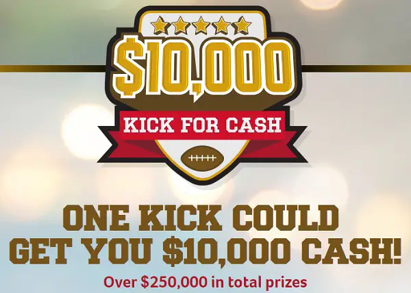 Winn-Dixie and BI-LO $10,000 Kick for Cash Instant Win Game