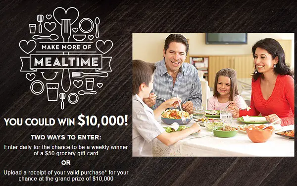 Unilever Make More of Mealtime Sweepstakes