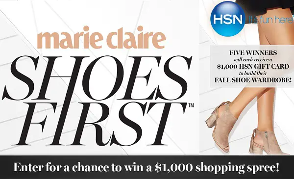 Shoes First Sweepstakes