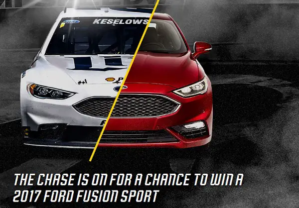 Ford Chase for the NASCAR Sprint Cup Sweepstakes