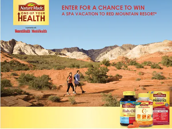 Nature Made One-Up Your Health Sweepstakes