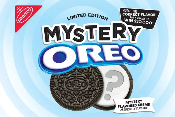 Oreo Mystery Flavor Cash Sweepstakes on MysteryOREO.com