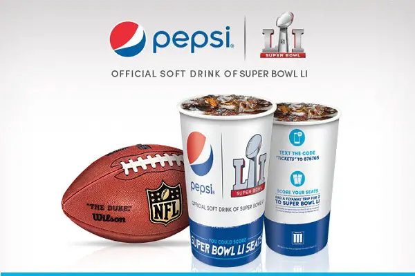 Pepsi Super Bowl 51 Sweepstakes