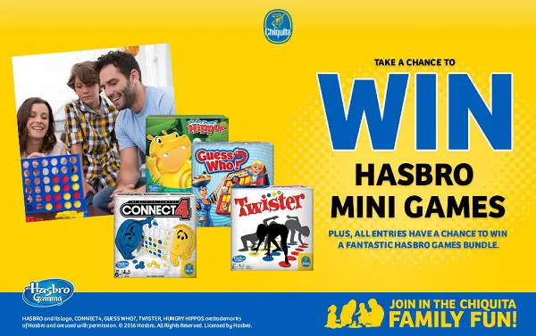 The Chiquita Family Fun Promotion