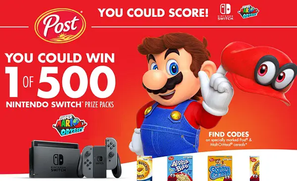 The Nintendo Switch Instant Win Game