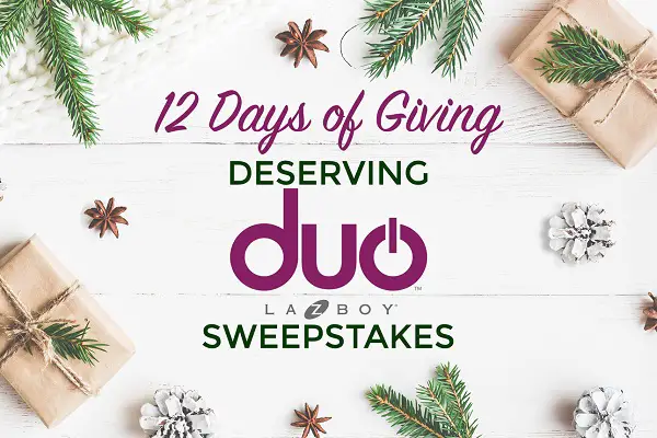 12 Days of Giving Deserving Duo 2017 Sweepstakes