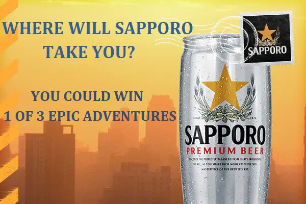 Sapporo Mystery Trip Giveaway: Win 1 of 3 Epic Adventure