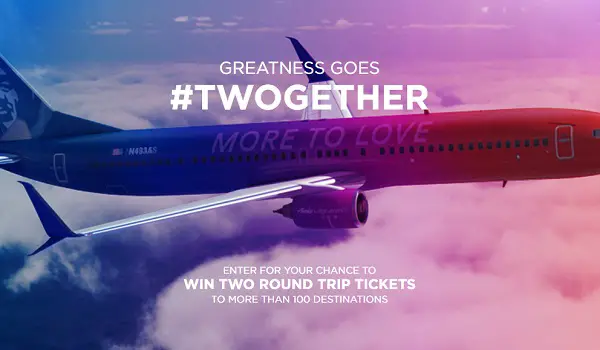 Virgin America #Twogether Sweepstakes