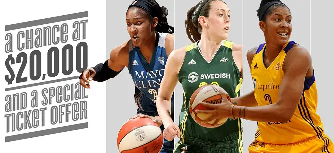 WNBA - Super20 Sweepstakes