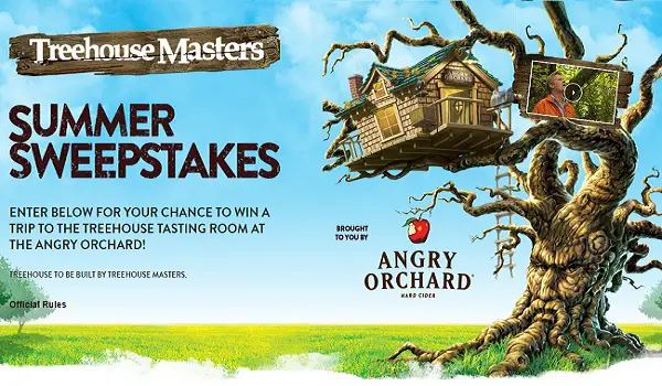 Treehouse Masters Summer Sweepstakes