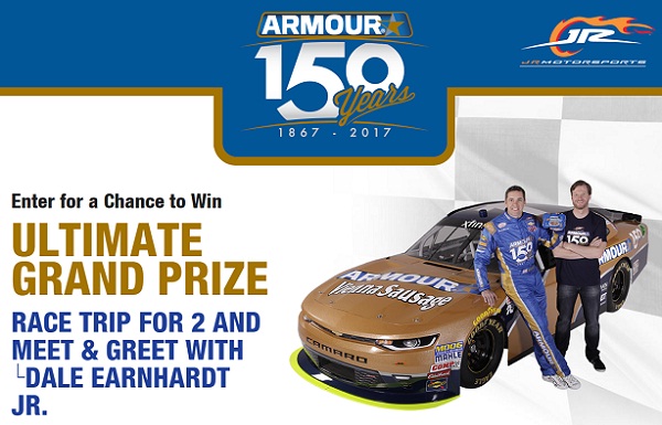 Armour 150th Anniversary Sweepstakes