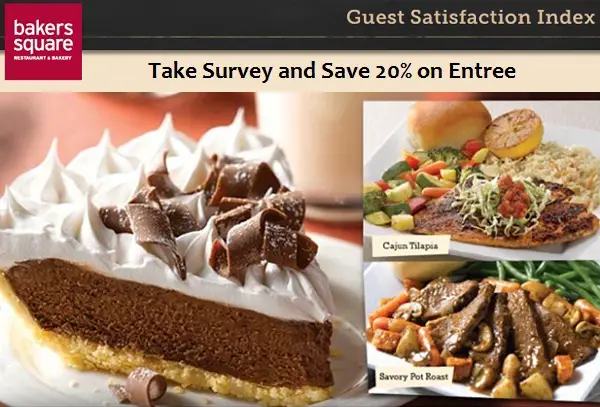 Bakers Square Guest Satisfaction Survey