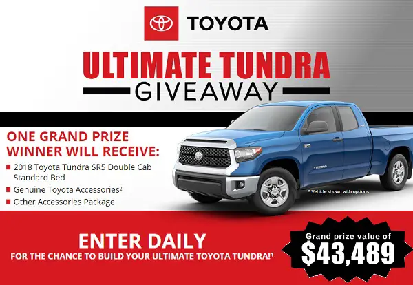 Bassmaster.com The Ultimate Toyota Tundra Giveaway