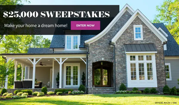 BHG.com $25K Fall Dream Home Makeover Sweepstakes