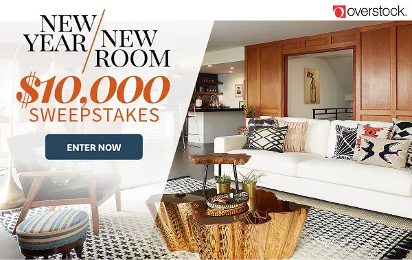 BHG.com Overstock New Year, New Room Sweepstakes